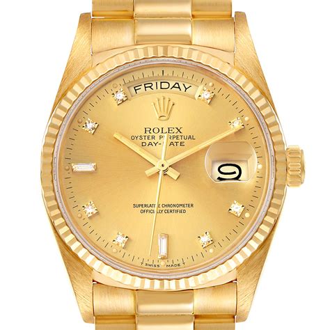 mens rolex day-date watches|Rolex Day-Date diamond president.